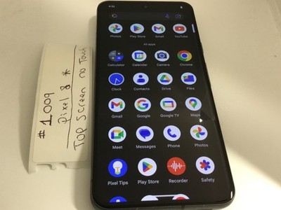 Google Pixel 8 - 128 GB - Obsidian (Unlocked) Smartphone READ