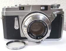 Konica III Rangefinder Film Camera / Hexanon 48mm f2 Lens No. 151225 / Working
