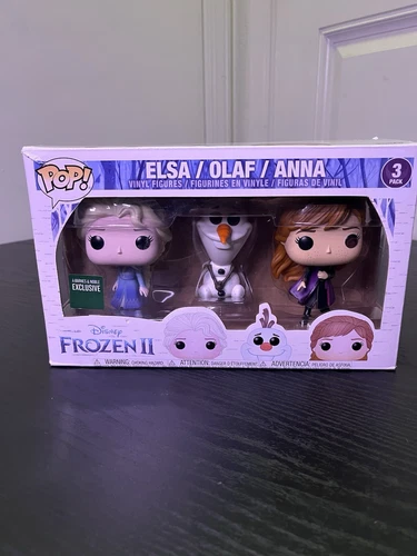 Funko Pop! Vinyl: Disney - 3 Pack- Elsa - Olaf - Anna - Barnes and Noble