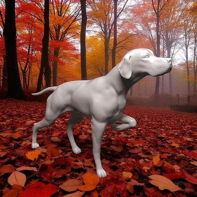 English Pointer Scale Model 3D Print Resin Miniature RR Hunting Bird Dog Breed