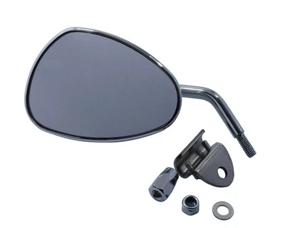 Specchio Retroviseur Chromé Pour Vespa 50 125 Primavera SPRINT PX Gauche 7631 - Photo 1/3