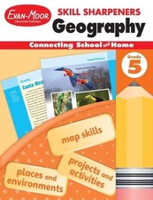 Skill Sharpeners: Geography, Grade 5 Workbook (Paperback)
