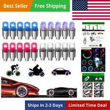 20 Pack Led Valve Stem Caps Lights For Car Tires Wheel Assemblies Light Up Ai... 20 Pack Led Valve Stem Caps Lights For Car Tires Wheel Assemblies Light Up Ai...