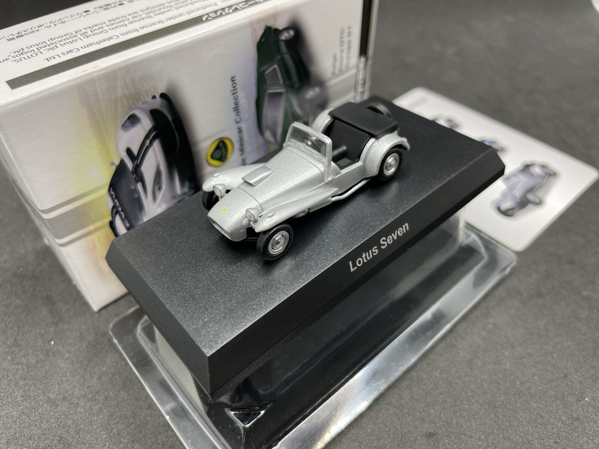 Kyosho 1/64 Lotus collection Lotus Seven silver diecast model car