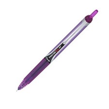 Pilot Lot/5 Precise V5 RT Retractable Ball Pen 0.5mm X-Fine Purple Office School