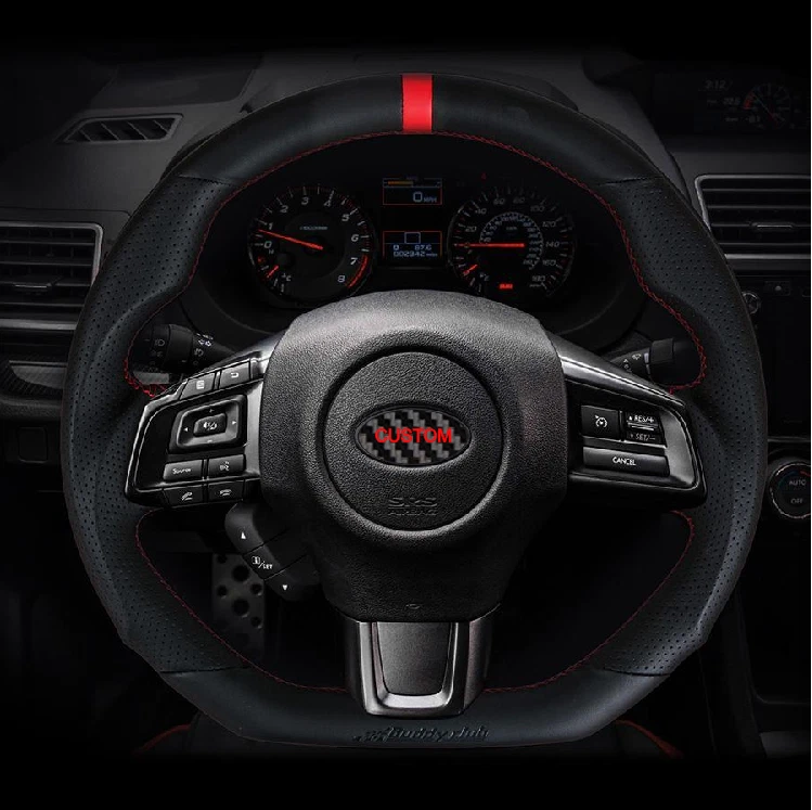 2015-2025 Subaru BRZ, Legacy, Impreza, Crosstrek, Forester Steering Wheel Decal - Imagem 2 de 3