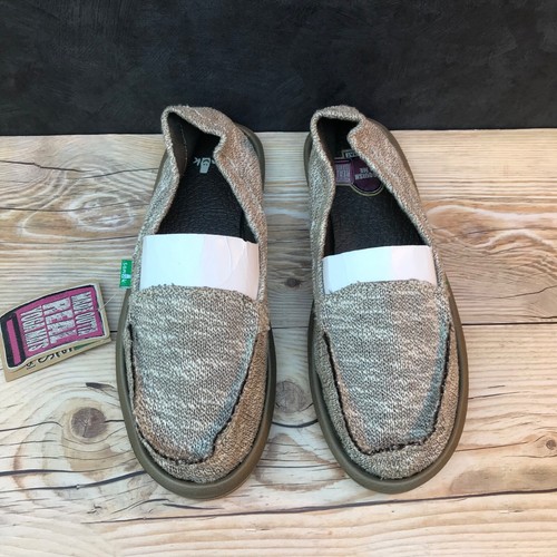*New* Sanuk Shorty Yoga Women’s Size 7 Oatmeal *RARE* - Picture 19 of 20