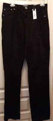 Uproar Kids Girls Skinny Jeans Size 20 Regular Corduroy Black NWT 
