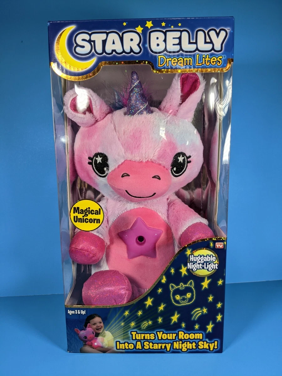 Unicorn stuffed sales animal night light