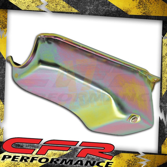 198602 Chevy Small Block 305327350 Stock Capacity Oil Pan Zinc eBay