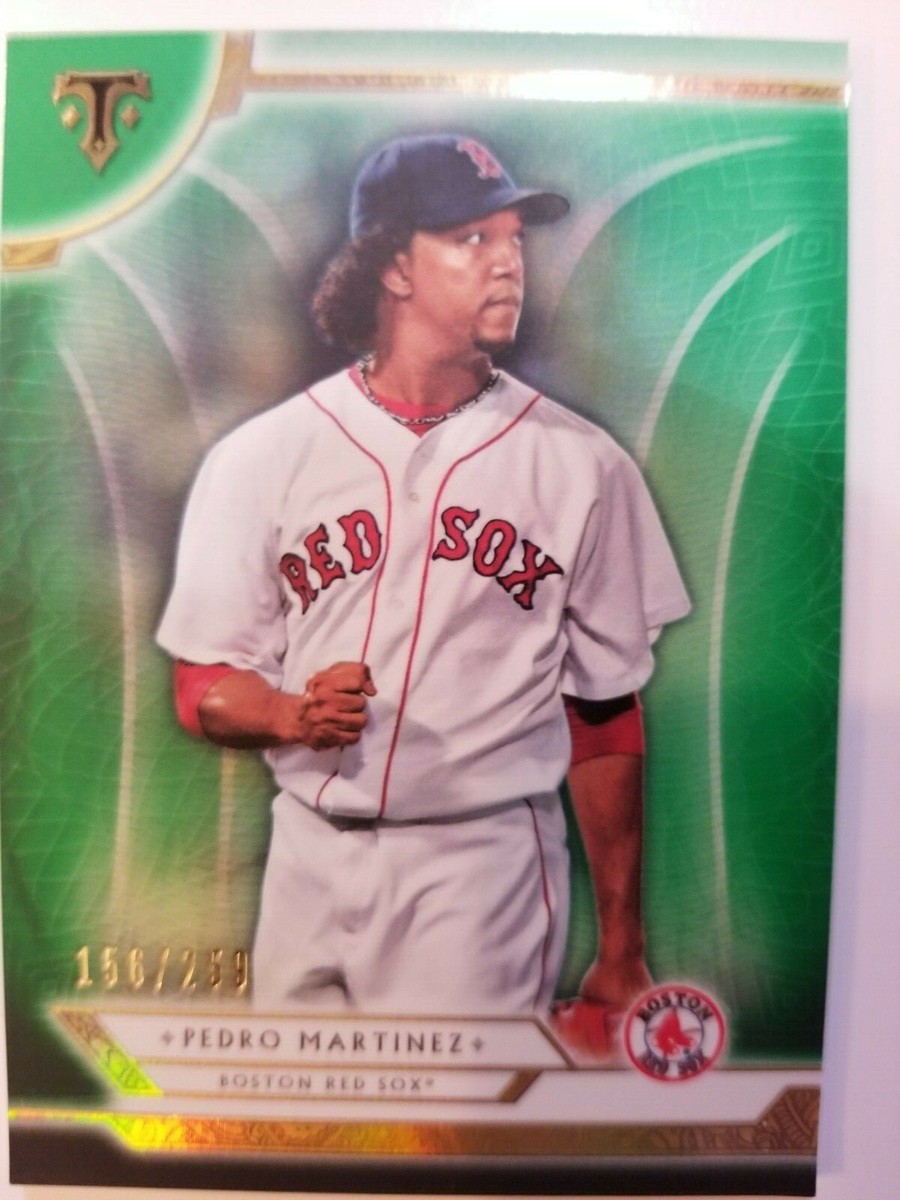 2018 Topps Triple Threads Pedro Martinez #93 Emerald LE 166/259