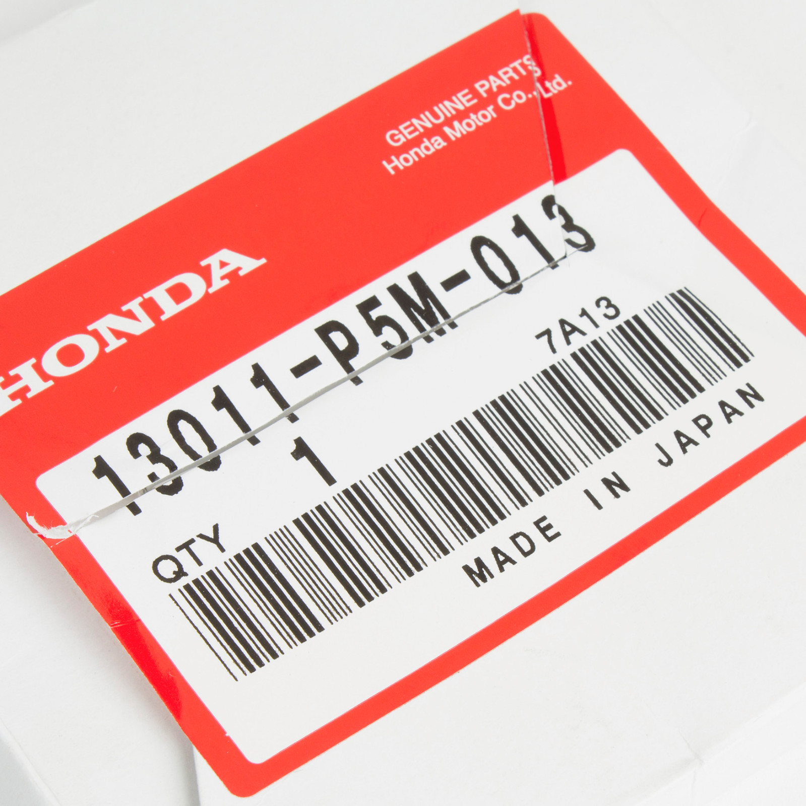 Genuine OEM Honda Piston Rings 13011P5M013, 9297 Prelude H22 H22a