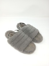 UGG Fluff Yeah Grey Slippers US Women's 5