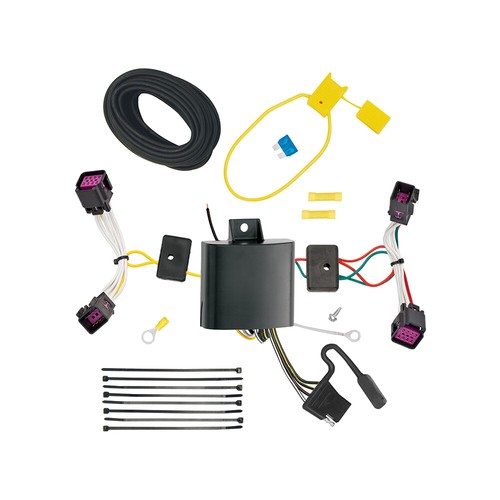 Trailer Tow Hitch For 16-22 Chevy Spark Complete w/ Wiring Draw Bar and 2" Ball - Picture 3 of 11