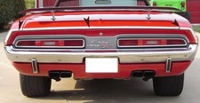 Fits 1971-74 Challenger Rear Quarter Trunk Moldings Set W Hardware New 71 -74 Fits 1971-74 Challenger Rear Quarter Trunk Moldings Set W Hardware New 71 -74