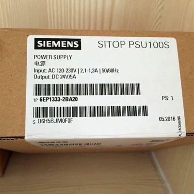 6EP1333-2BA20 New Siemens 6EP13332BA20 Sitop PSU100S Power Supply In Box