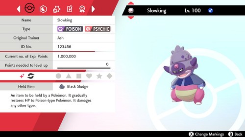 Pokémon Espada y Escudo Galarian Desaceleración 6IV, EVs y Naturaleza Brillante y No Brillante - Imagen 3 de 8