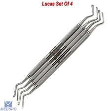 Dental Lucas Bone Curette Surgical Instruments Cyst Removal Periodontal Curettes