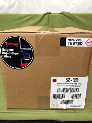 Thermo-Scientific 565-0020 Rapid Flow Filter Unit 150mL ''NEW SEALED'' CASE OF 12