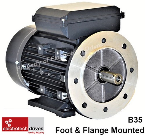 4kw Electric Motor 2800rpm 2 pole 240V Single Phase 5.5HP Electric Motor *IE2* - Picture 4 of 14