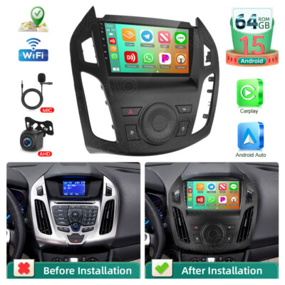 #ad For Ford Transit Connect 2014 2018 9quot; Android 15 Apple CarPlay Radio GPS Stereo $154.99