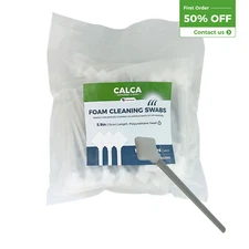 CALCA 100pcs Foam Cleaning Swabs for Epson Roland Mimaki Mutoh Inkjet Printers