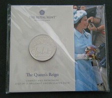 2022 BU £5 Coin Pack The Queen’s Reign - Charity and Patronage  - Royal Mint