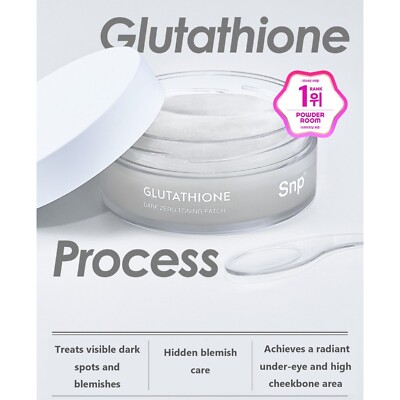 SNP Glutathione Dark Zero Toning Patch 84g (60Patch) K-Beauty | eBay