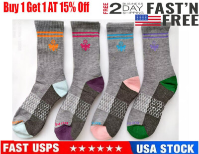 4 pairs BOMBAS Women's Performance Calf Socks size Large -Original tag