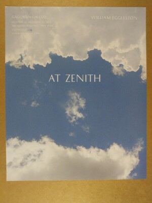 2013 William Eggleston 'At Zenith' Exhibition Gagosian Gallery