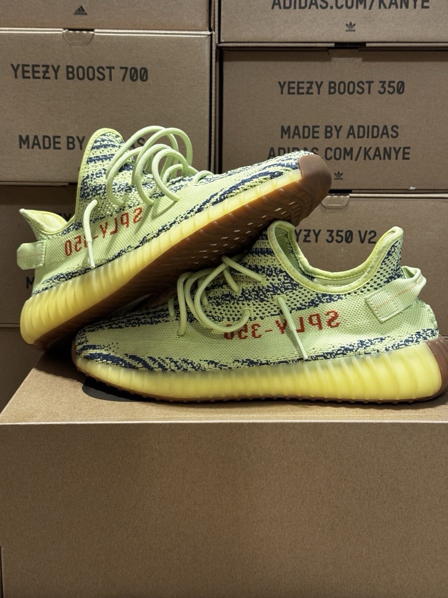 yeezy 350v2 semi frozen yellow