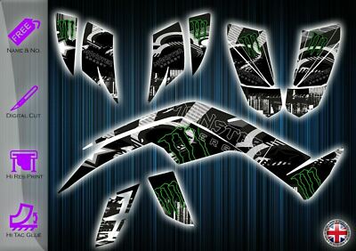 Quadzilla 450 Sport Aufkleber - Grafik Kit - Dinli Decals ATV Decals Triton