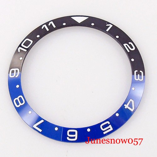 Fit 40mm bezel insert ceramic 38mm*30.5mm Watch Case Aluminum Alloy Watch Bezel - Picture 3 of 22