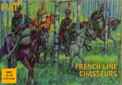 HaT Miniatures 1/72 FRENCH LINE CHASSEURS Figure Set