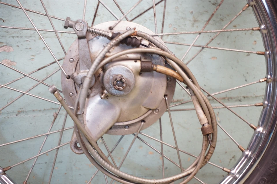 Honda S65 S 65 CS65 1966 Sport 65cc *2653 freno de rueda delantera Foto 3 de 4