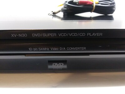 JVC XV-N30 DVD/Super VCD/VCD/CD Player *Tested* | eBay