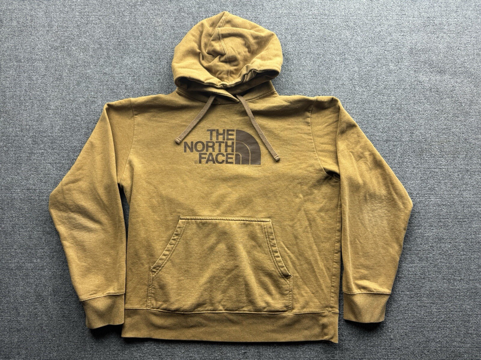 Sudadera para mujer The Noth Face talla grande marrón con capucha logotipo cómodo