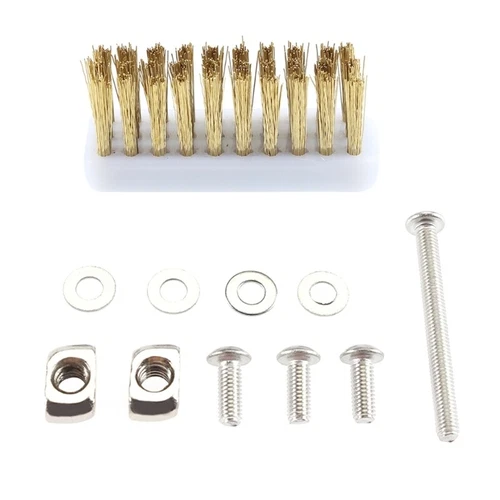 3D Printer Cleaner Tool Copper Wire Toothbrush Copper Brush Handle for Voron 2.4