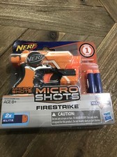 Nerf Micro Shots Firestrike N-Strike series1 2x elite age 8