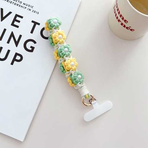 Floral Wrist Strap with Tether Tab for Mobile Cell Phone Car Key Wallet Lanyard - 第 23/24 張圖片