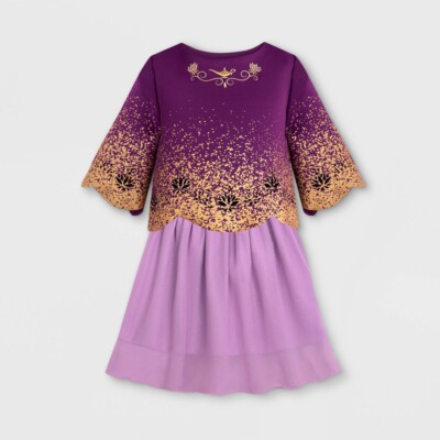 Girls' Disney Jasmine Dress - Purple Size 13 - Disney Store
