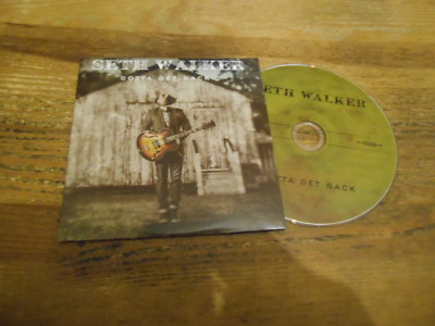 CD Blues Seth Walker - Gotta Get Back (12 Song) ROYAL POTATO FAMILY cb