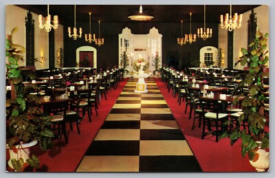 Mystic Tea Room Pittsburgh Pennsylvania Postcard