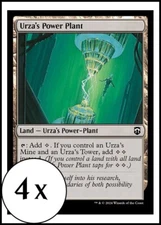 MTG - 4 x Urza's Power Plant - Modern Horizons 3 Commander - Playset 4x x4