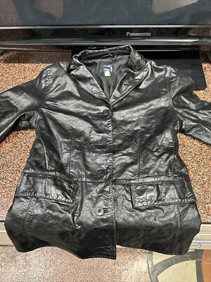 Men's Can GAP Leather Jacket RN 54023 | eBay