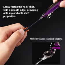 Tragbare Aluminiumlegierung Angellinie Puller Ring Anti-Rutsch Anti-Snag Line