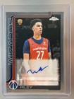 2025 Topps Chrome Will Riley Chrome Rookie Autographs (RAW)