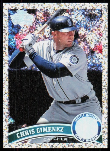 2011 Topps Diamond Anniversary Platinum Parallel Chris Gimenez #US222