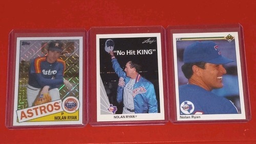 1991 Leaf No Hit King Baseball Card #265 Nolan Ryan