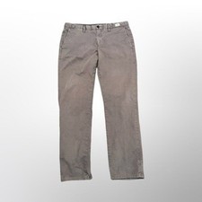 Tommy Hilfiger Denton Chino Pants Mens 36x34 Straight Stretch Gray